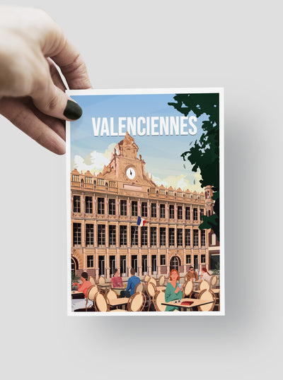 Carte Postale Valenciennes