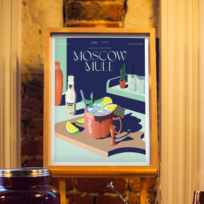 AFFICHE COCKTAIL - MOSCOW MULE