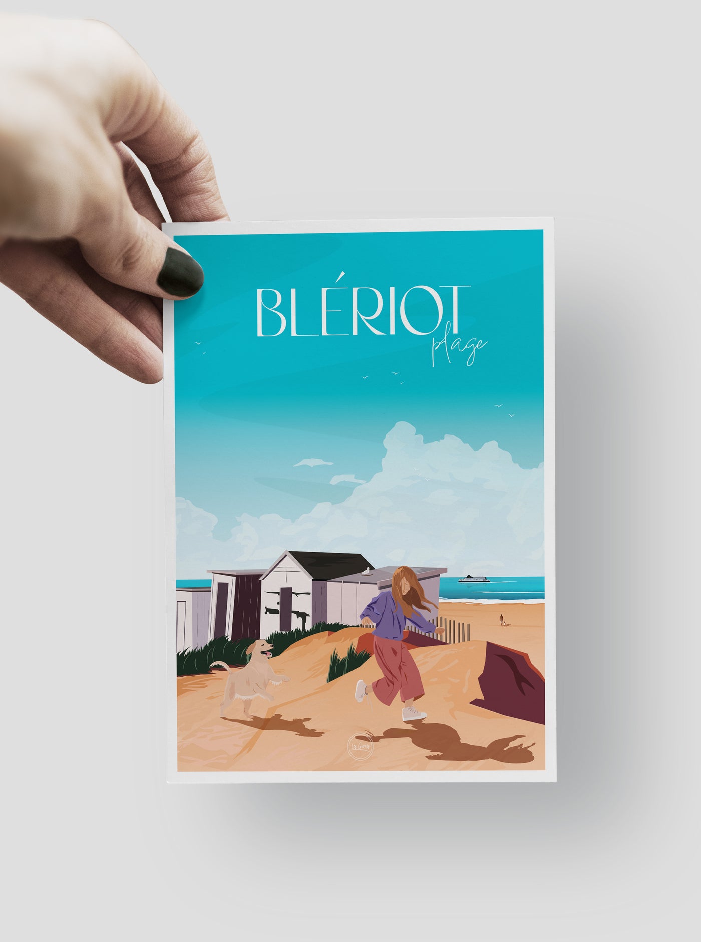 Carte Postale Blériot-Plage