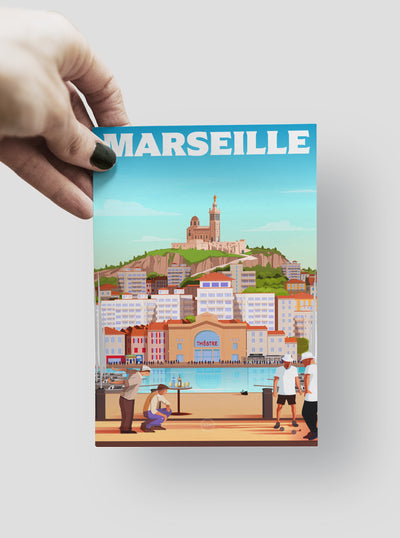 Carte Postale Marseille