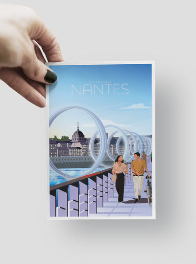 Carte Postale Nantes