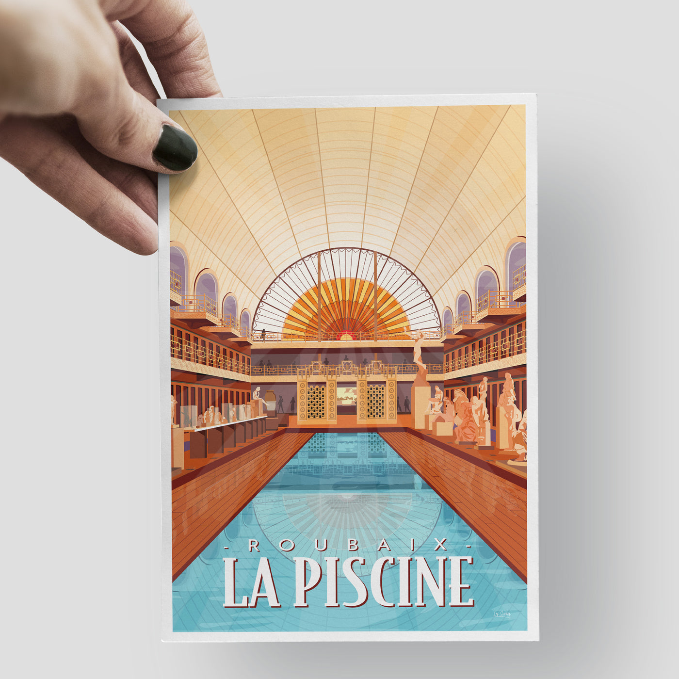 Carte Postale La Piscine de Roubaix