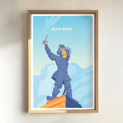 AFFICHE DUNKERQUE - JEAN-BART