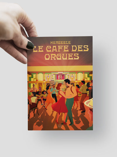 Carte Postale Herzeele - Le Café des Orgues