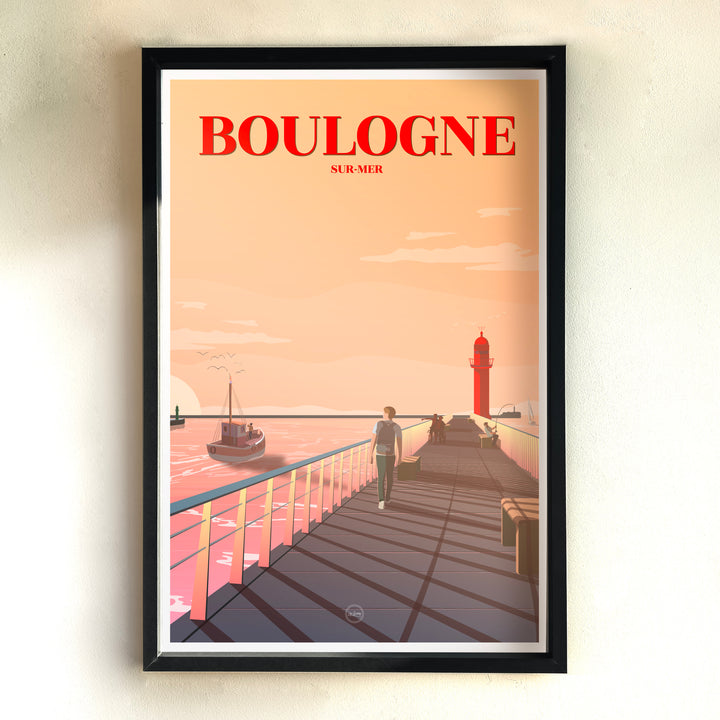 Poster Haute Qualité 'Bois De Boulogne Feria 1889' - Reproduction D'affiche Vintage 40x60cm