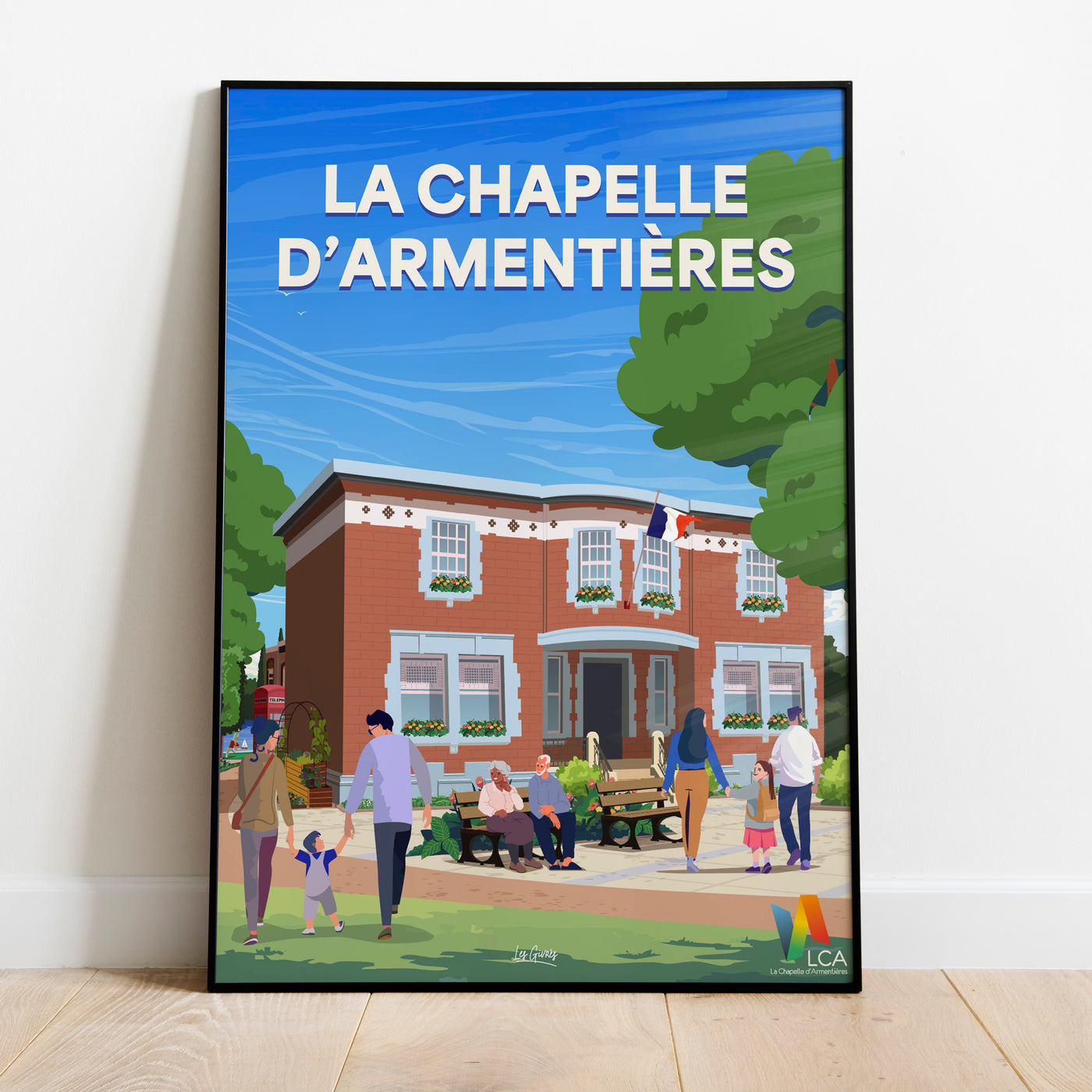 AFFICHE LA CHAPELLE D'ARMENTIERES