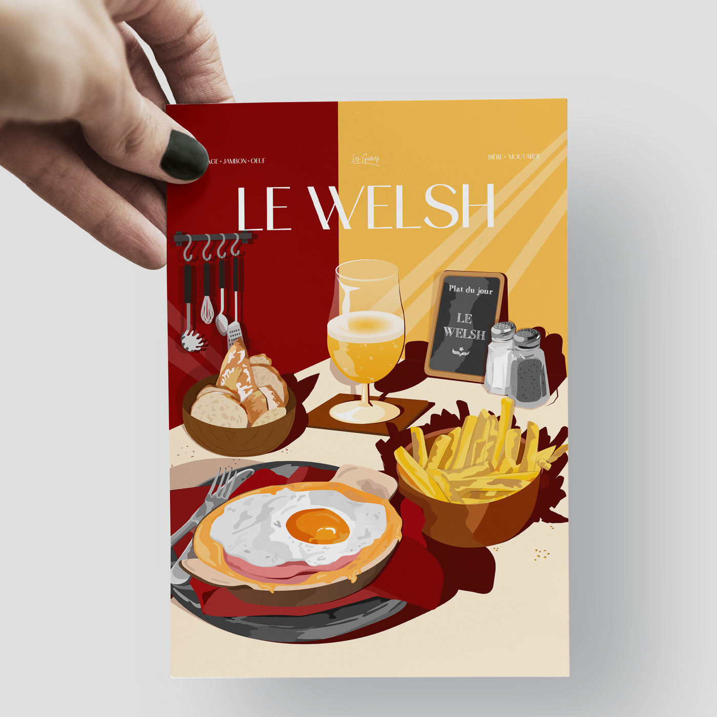 Carte Postale Le Welsh