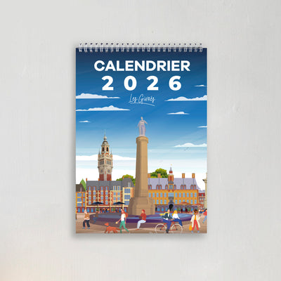 CALENDRIER 2026 - EDITION LILLOISE