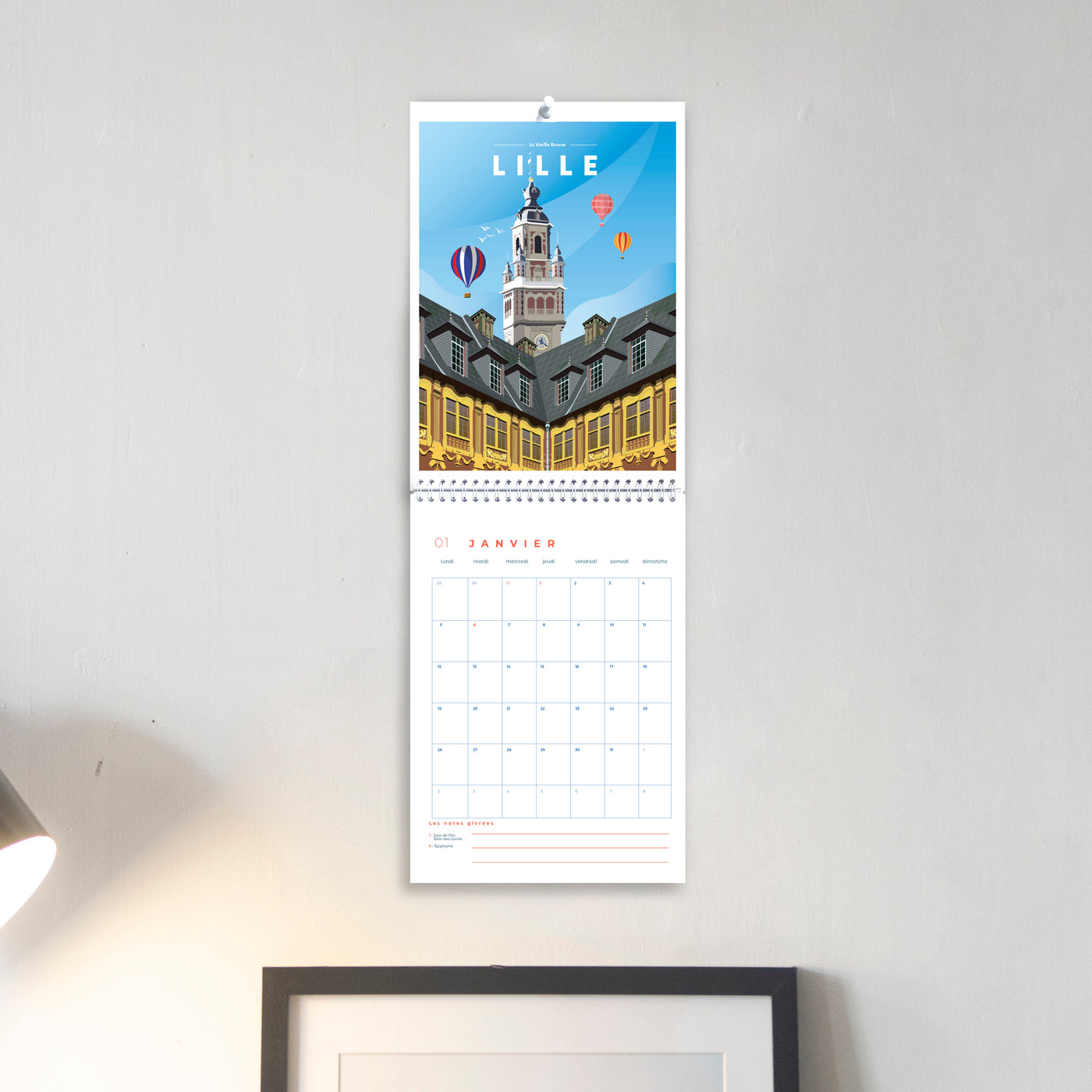 CALENDRIER 2026 - EDITION LILLOISE