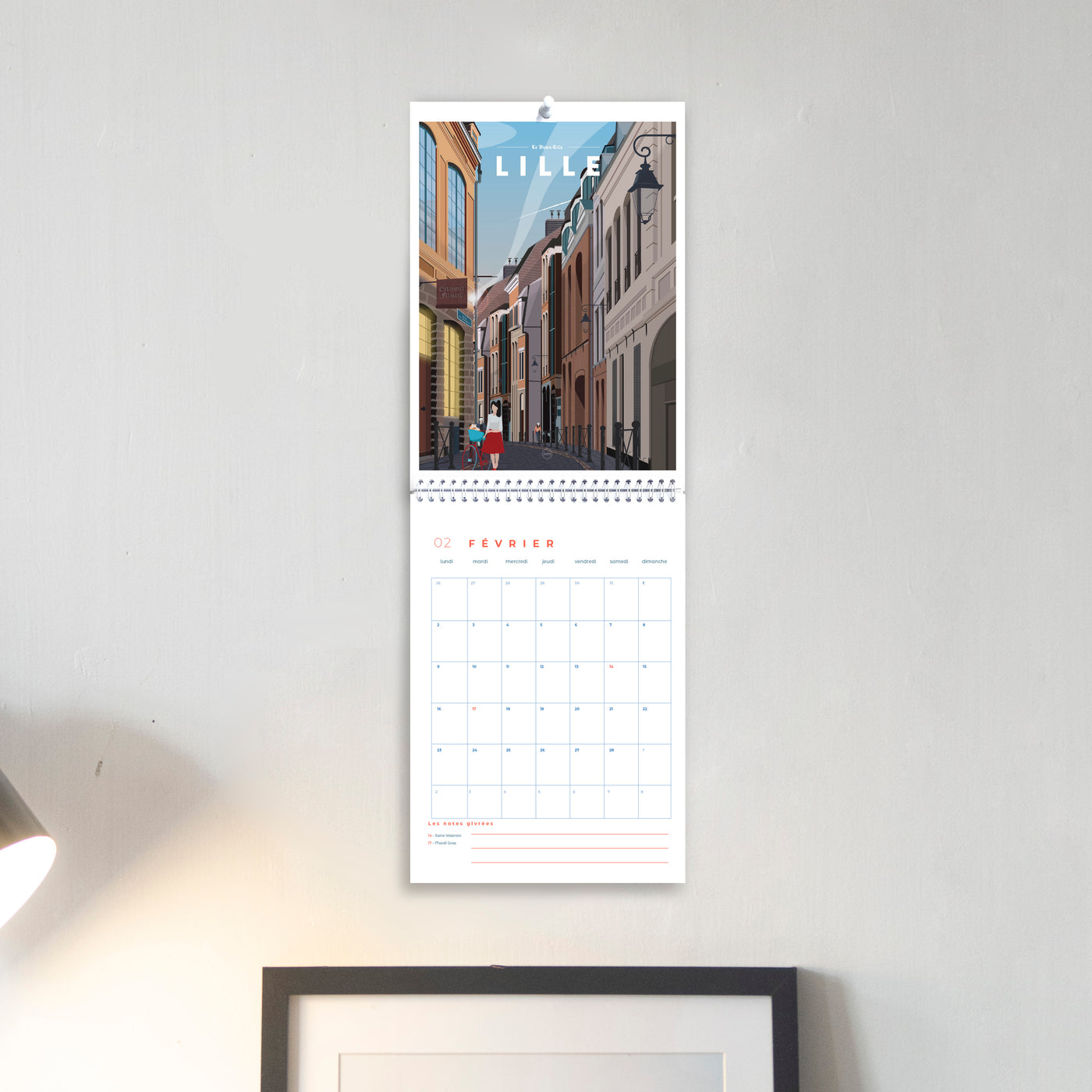 CALENDRIER 2026 - EDITION LILLOISE