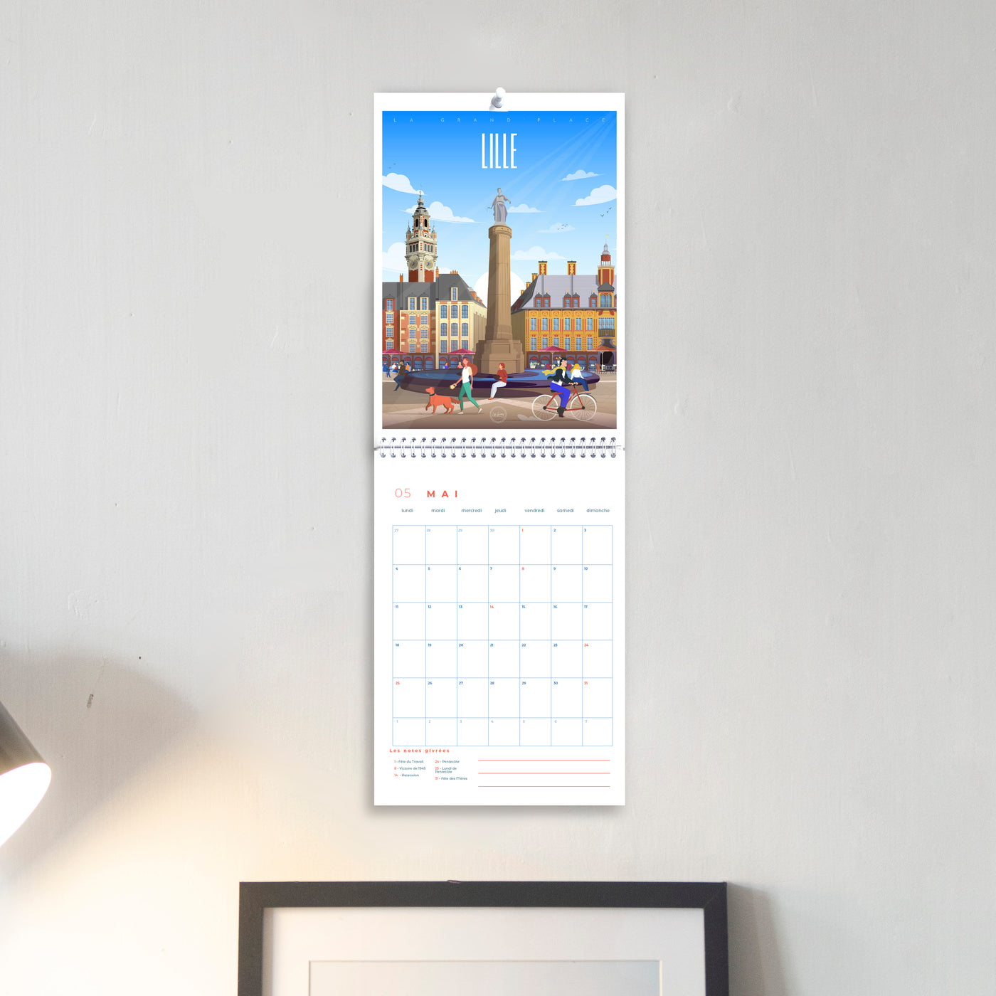 CALENDRIER 2026 - EDITION LILLOISE