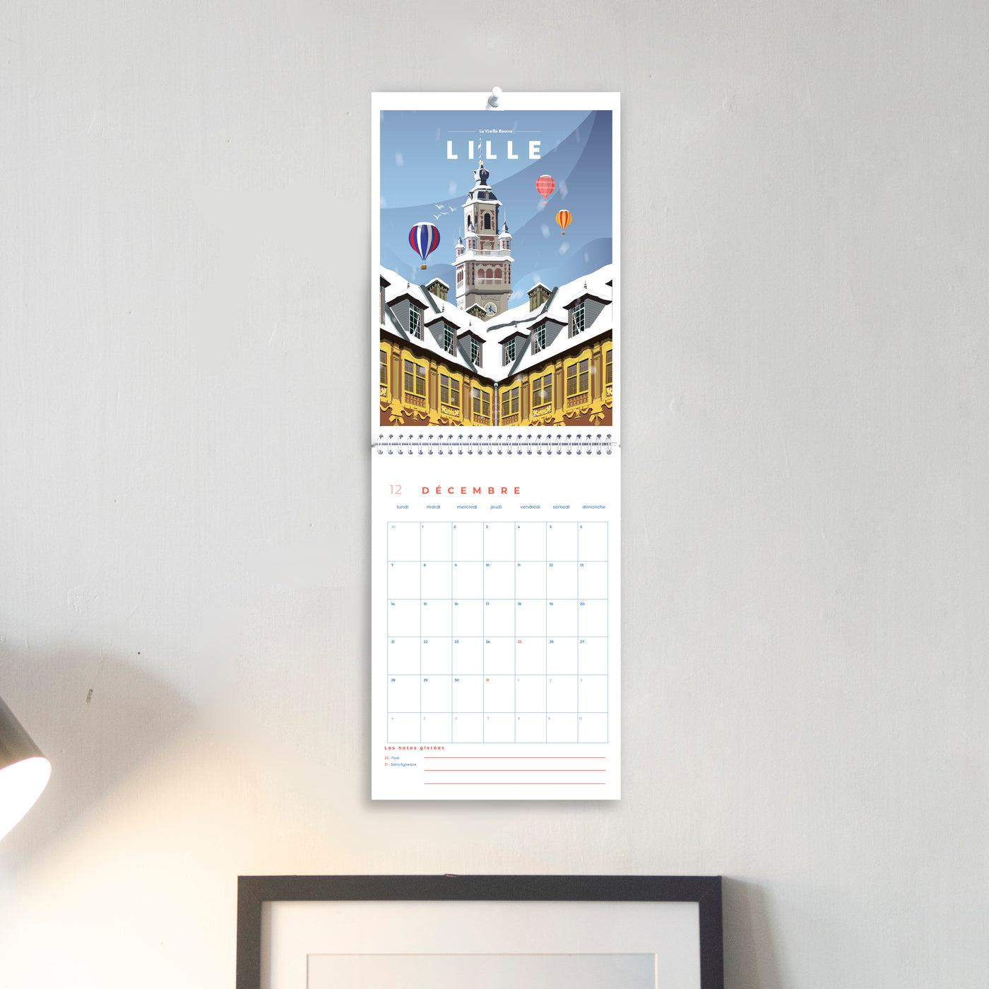 CALENDRIER 2026 - EDITION LILLOISE