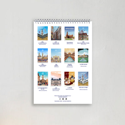 CALENDRIER 2026 - EDITION LILLOISE