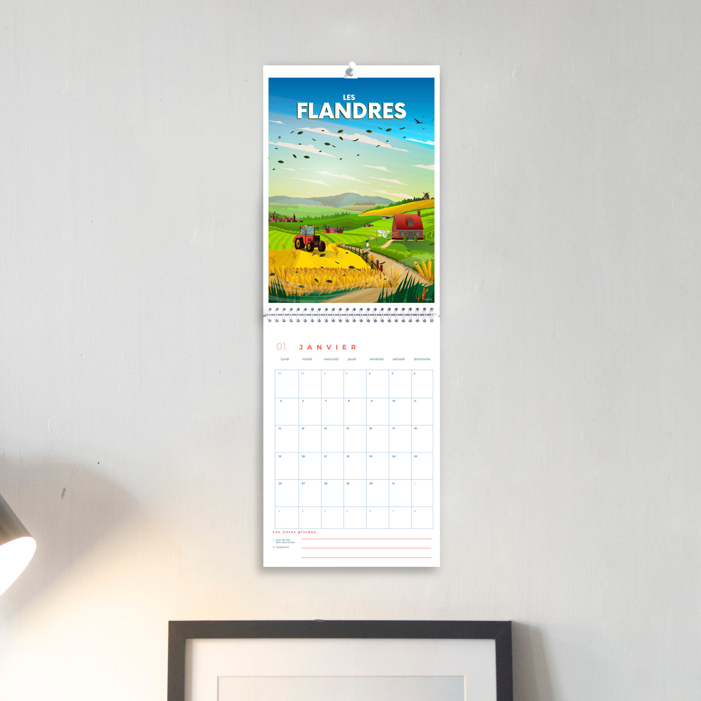 CALENDRIER 2026 - EDITION HAUTS-DE-FRANCE