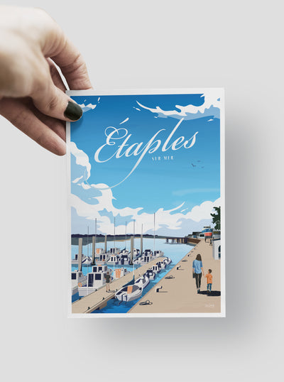 Carte Postale Étaples-sur-mer