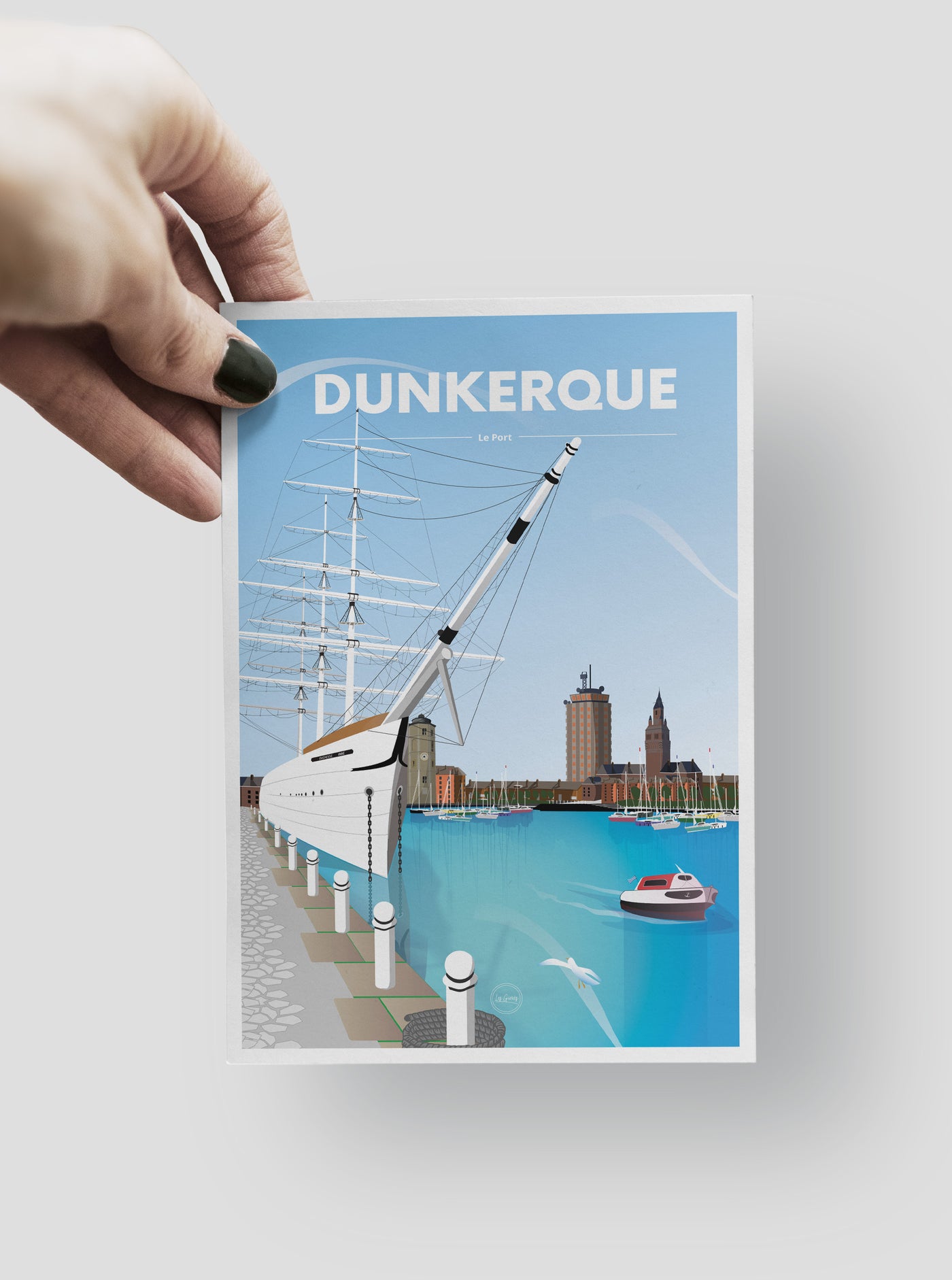 Carte Postale Dunkerque - Le Port