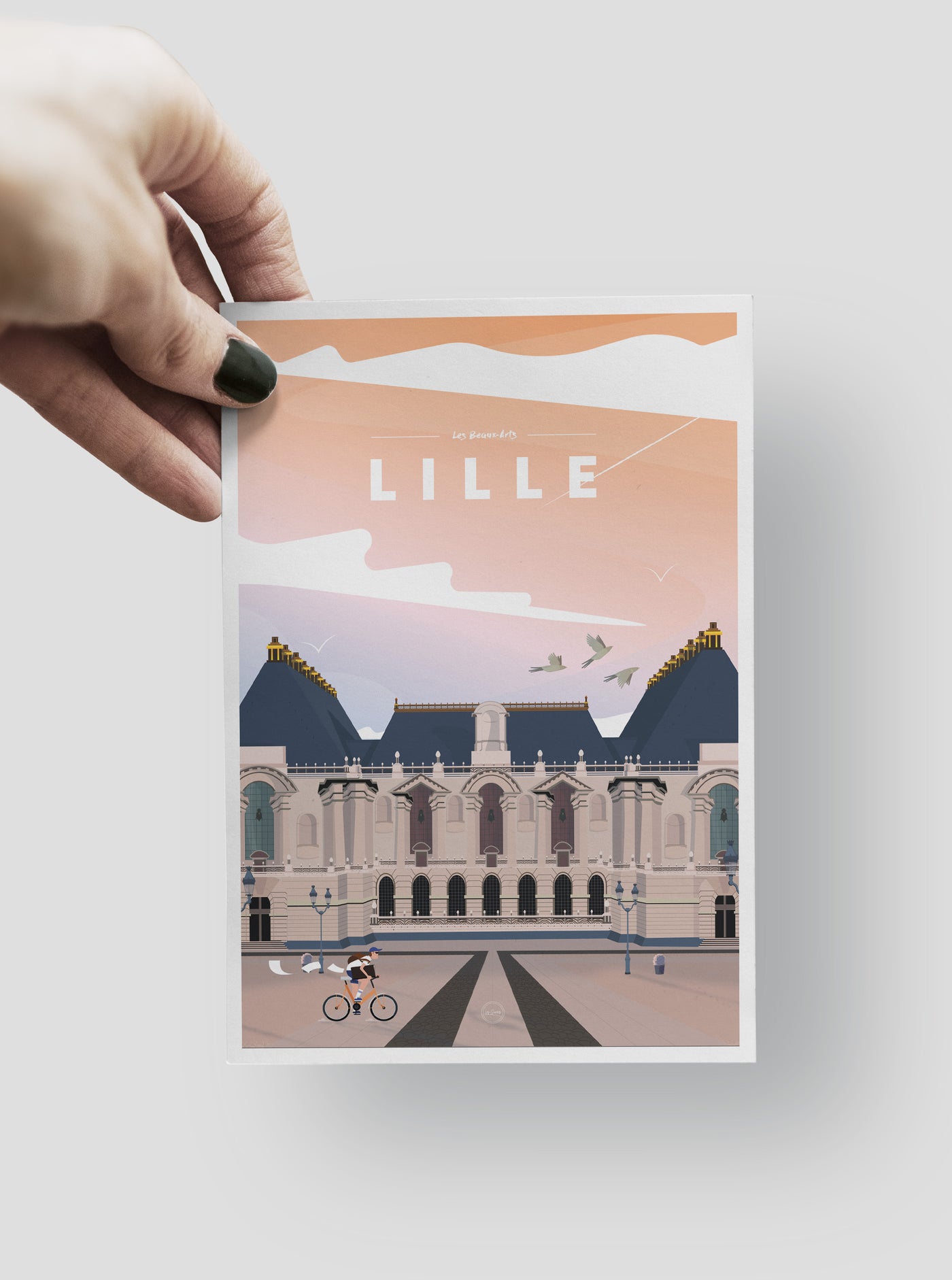 Carte Postale Lille - Les Beaux Arts
