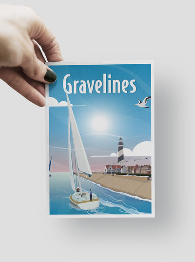Carte Postale Gravelines - Le Chenal