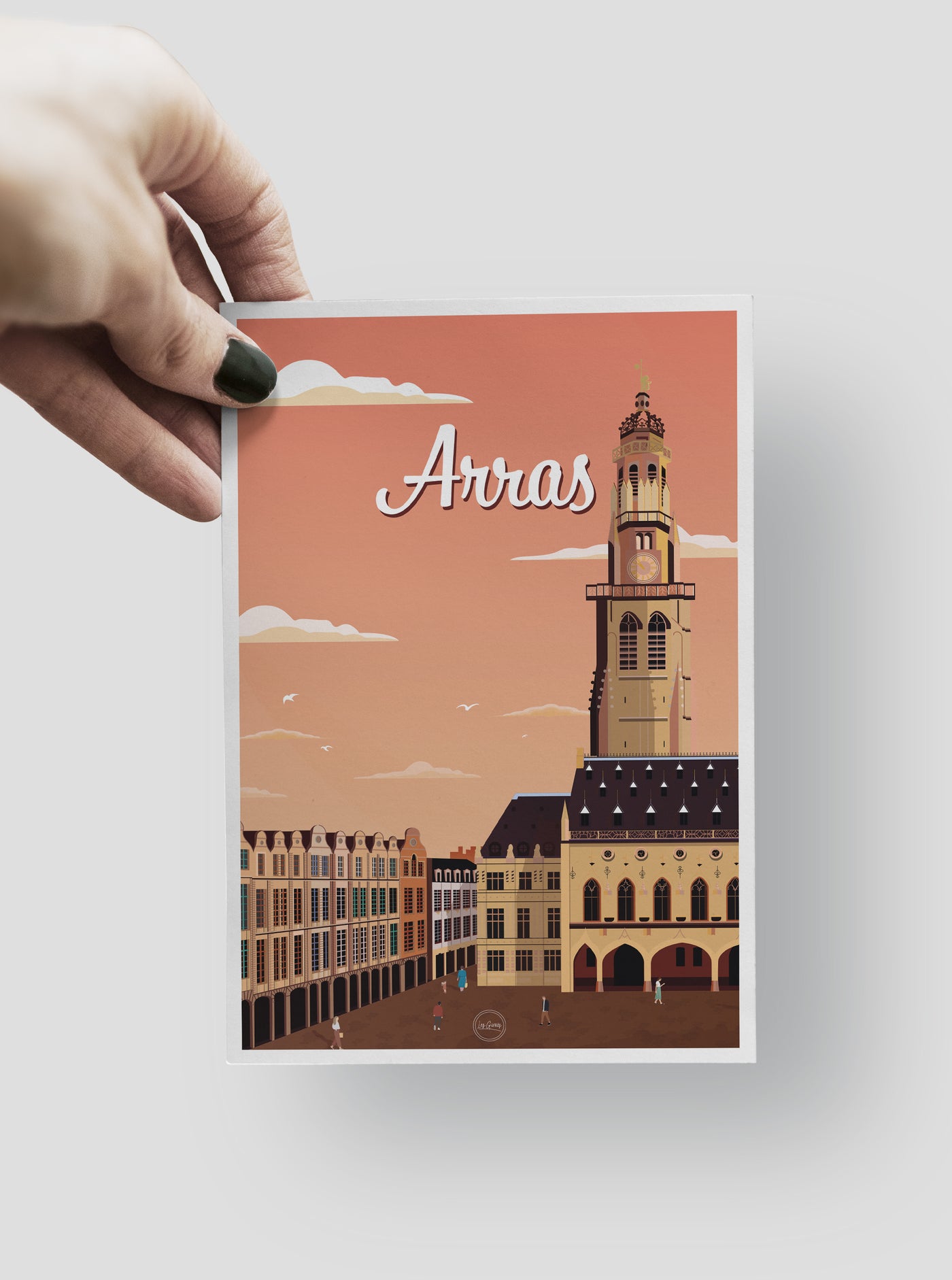 Carte Postale Arras - La Grand Place