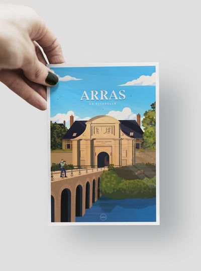 Carte Postale Arras - La Citadelle