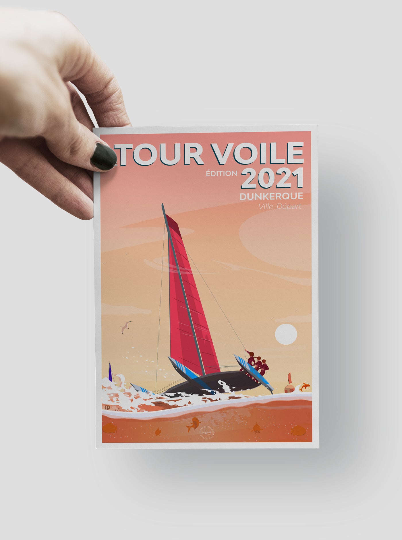 Carte Postale Le Tour Voile 2021