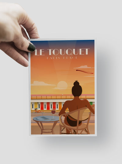 Carte Postale Le Touquet - Les Cabines