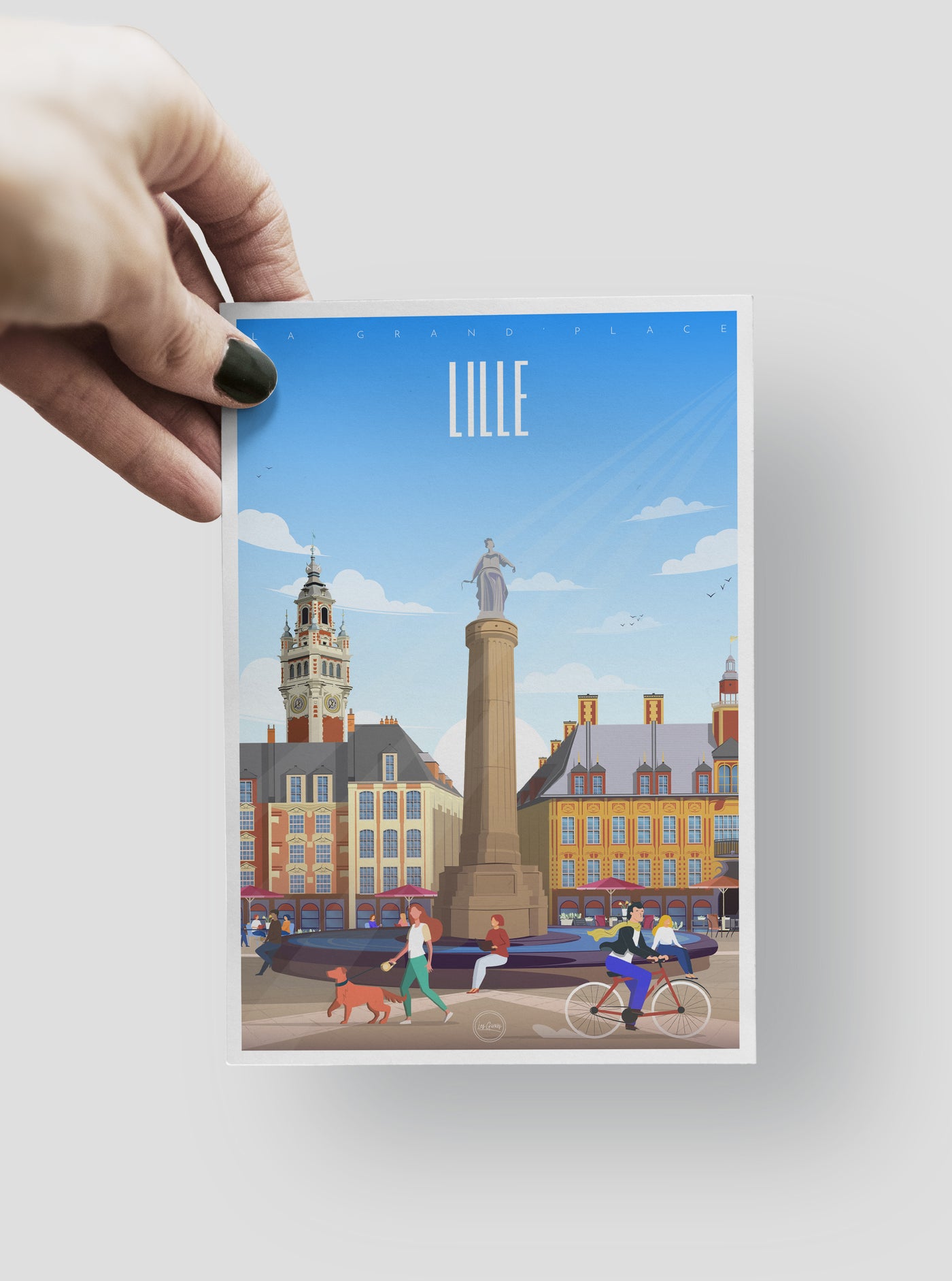Carte Postale Lille - La Grand'Place