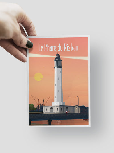 Carte Postale Dunkerque - Le Phare du Risban