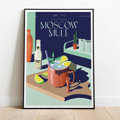 AFFICHE COCKTAIL - MOSCOW MULE