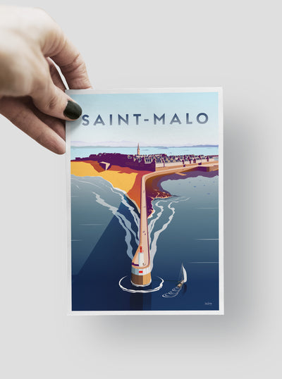 Carte Postale Saint-Malo