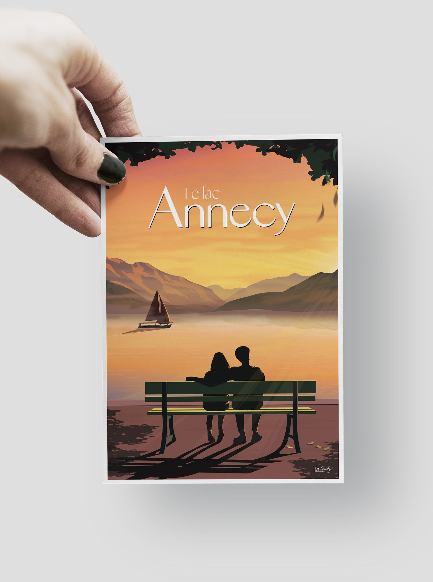 Carte Postale Annecy - Le Lac