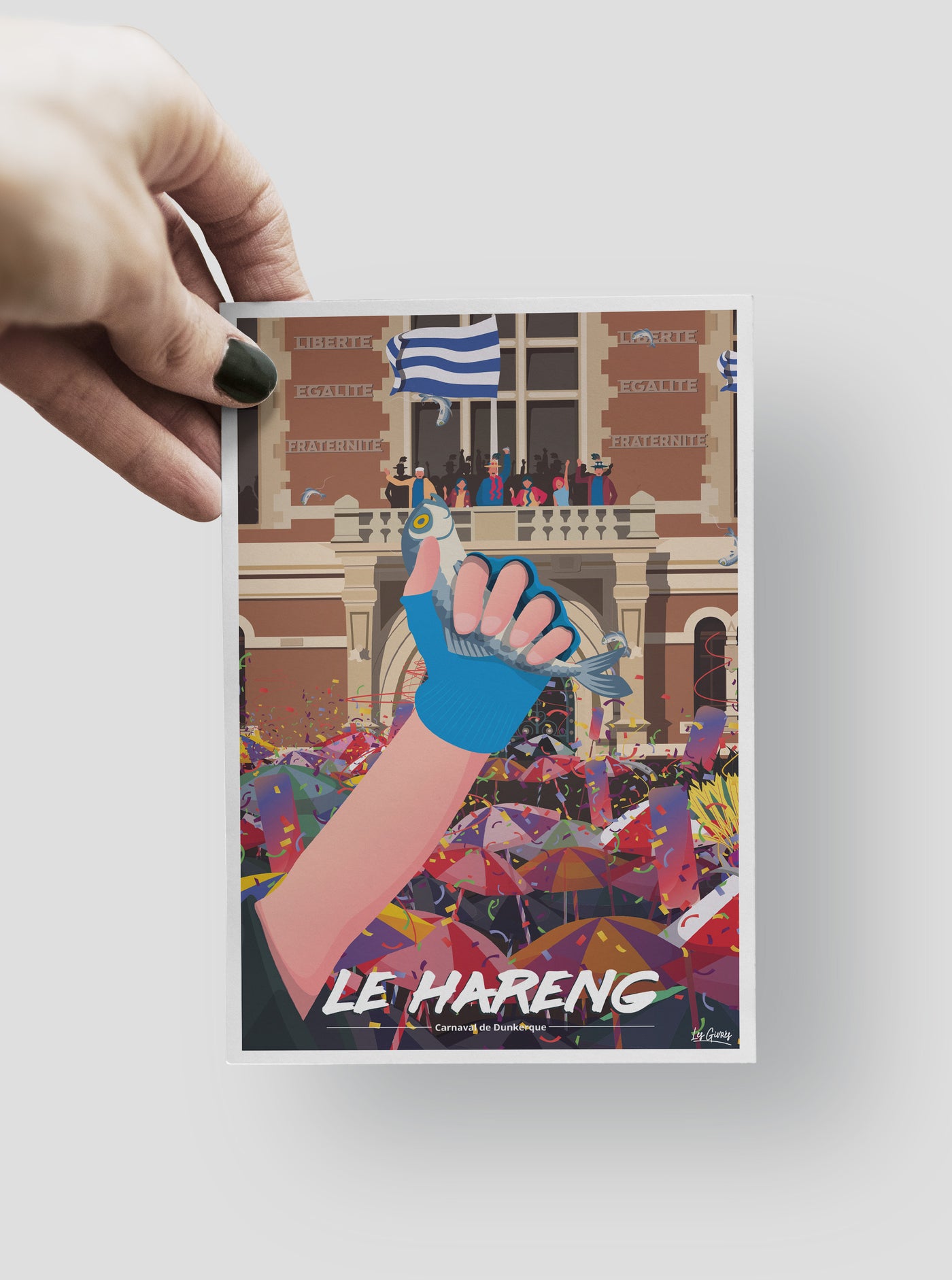 Carte Postale Dunkerque - Le Hareng